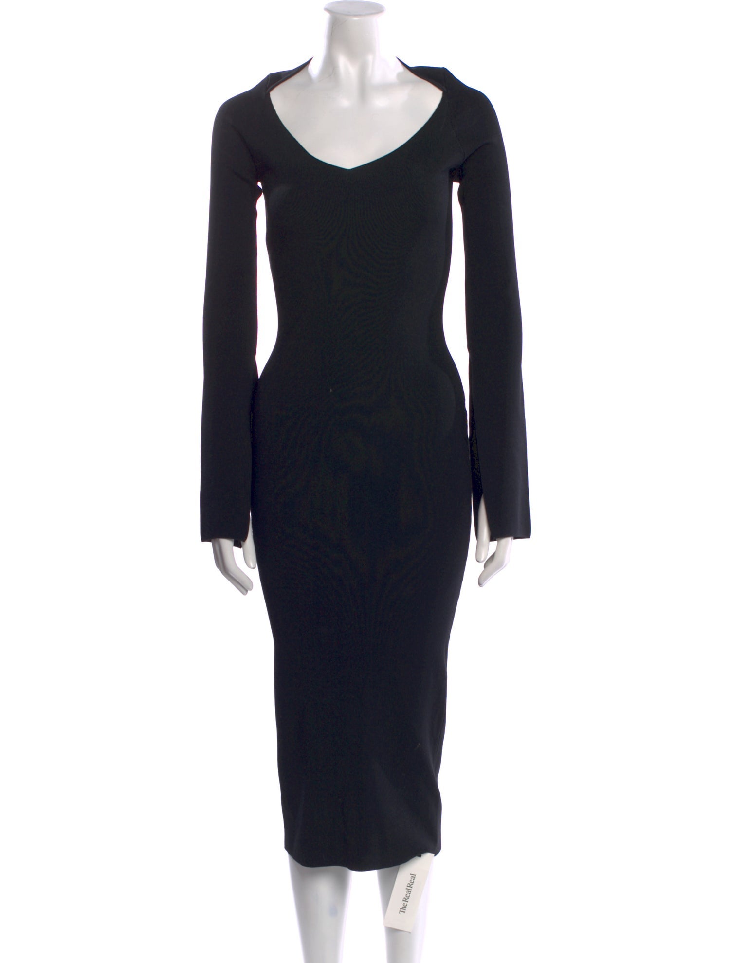 Solace London V-Neck Midi Length Dress