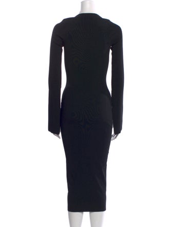 Solace London V-Neck Midi Length Dress