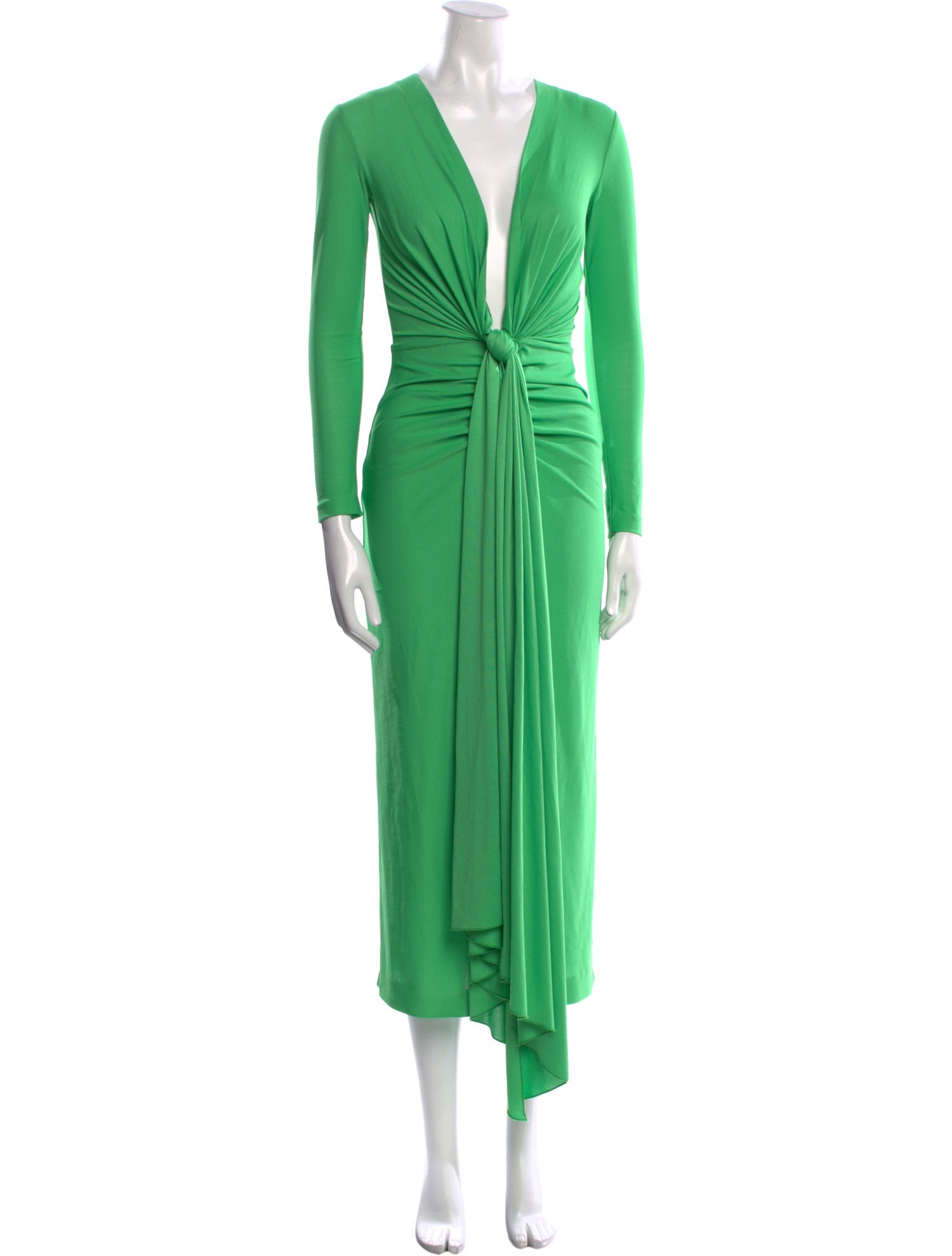 Solace London V-Neck Long Dress