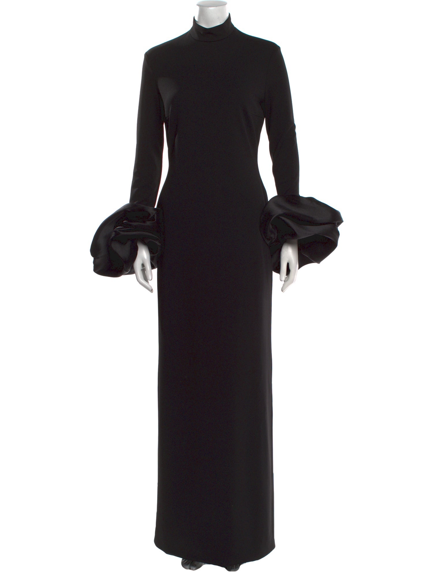 Solace London Mock Neck Long Dress