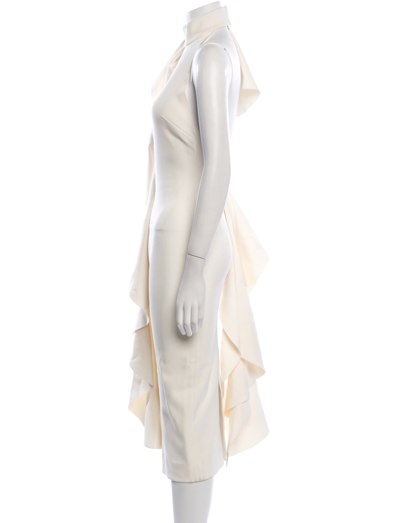 Solace London Mock Neck Long Dress