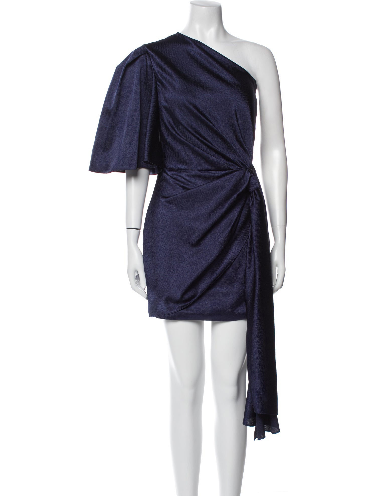 Solace London One-Shoulder Mini Dress