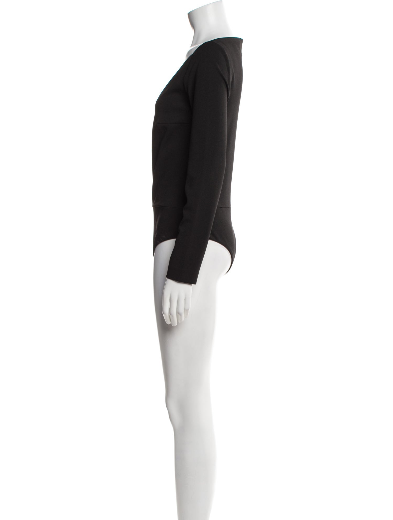 Solace London V-Neck Long Sleeve Bodysuit
