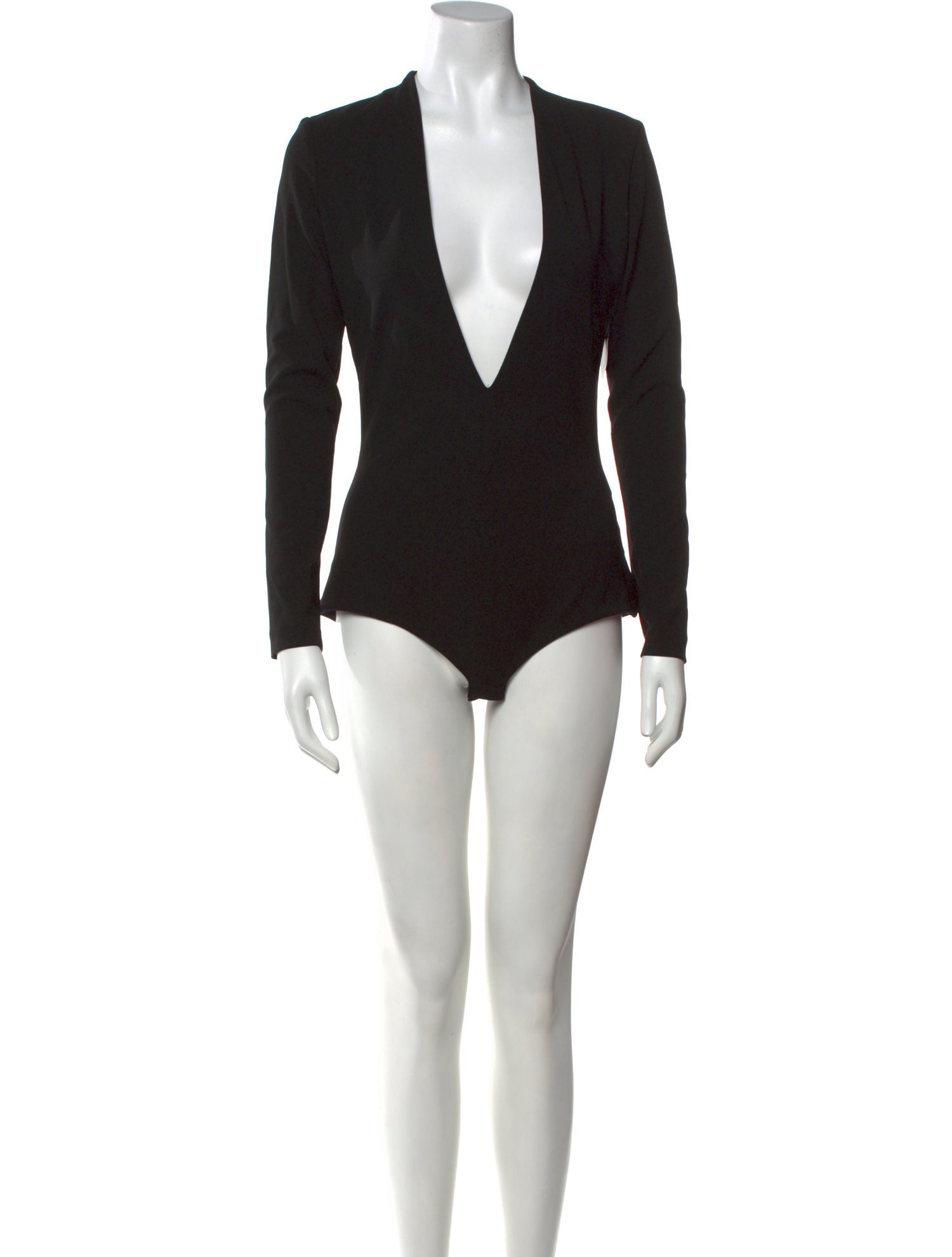 Solace London V-Neck Long Sleeve Bodysuit w/ Tags