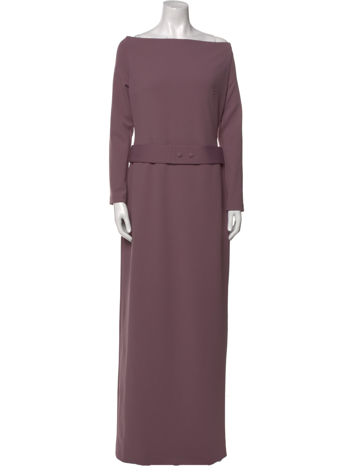 Solace London Bateau Neckline Long Dress w/ Tags