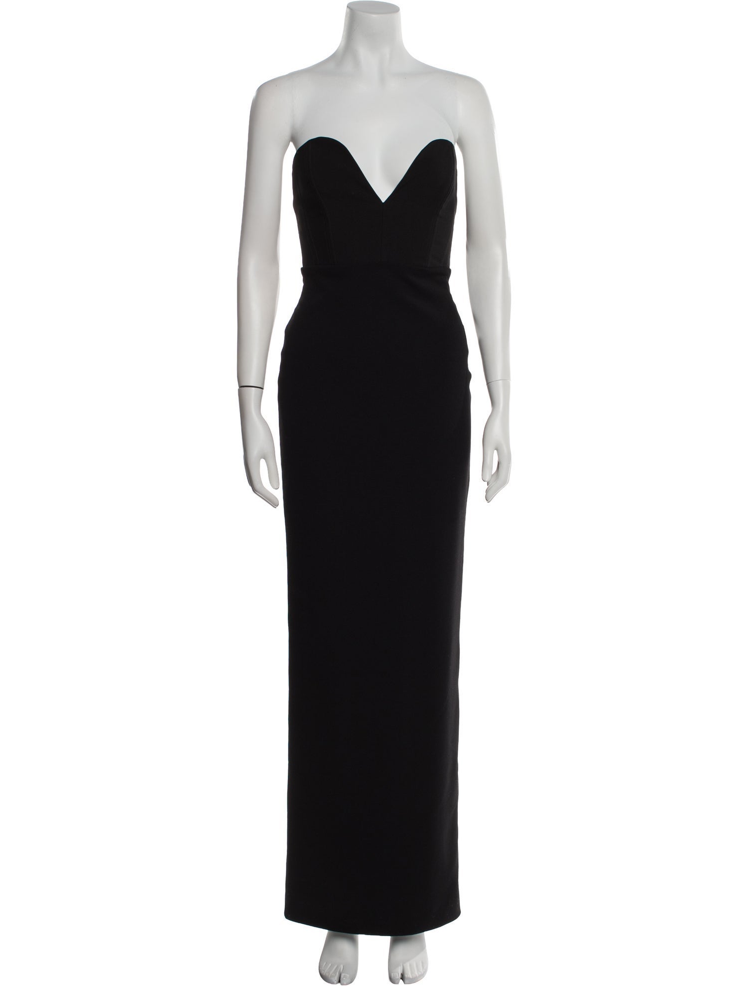 Solace London Strapless Long Dress