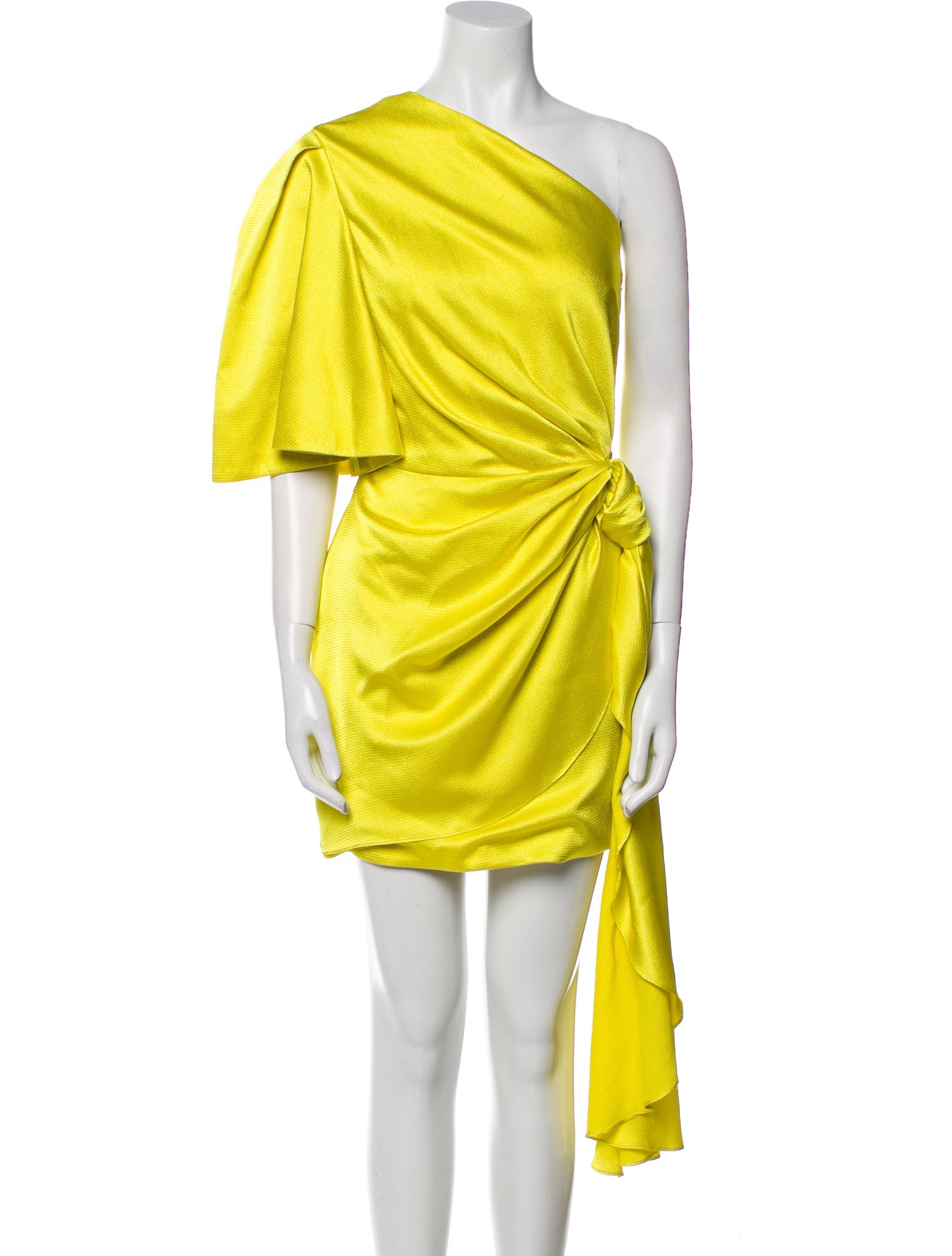 Solace London One-Shoulder Mini Dress