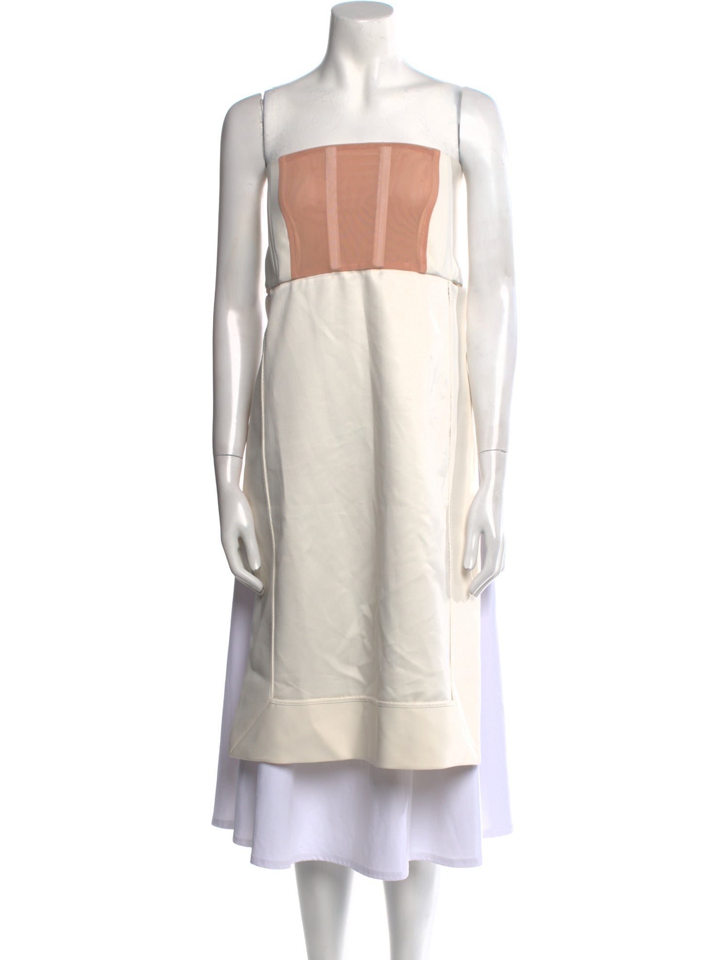 Solace London Square Neckline Sleeveless Tunic