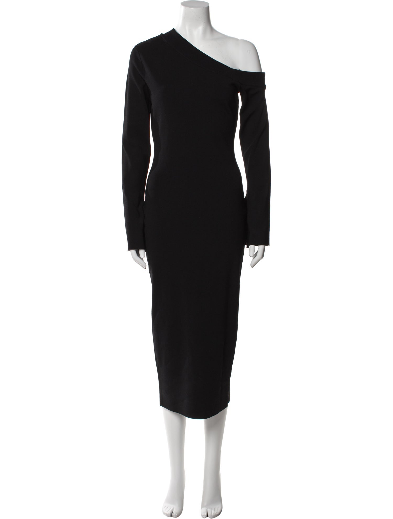 Solace London One-Shoulder Long Dress