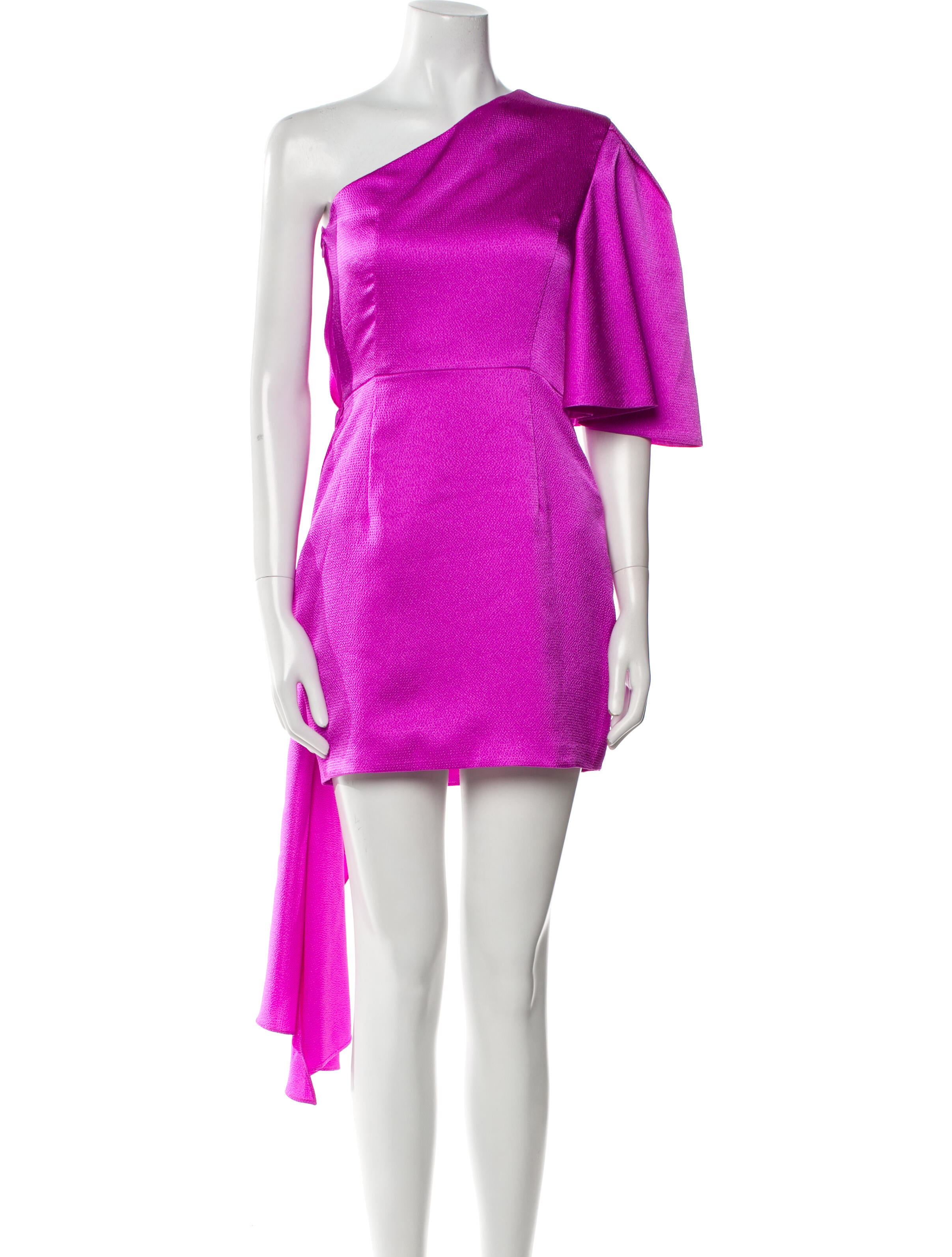 Solace London One-Shoulder Mini Dress