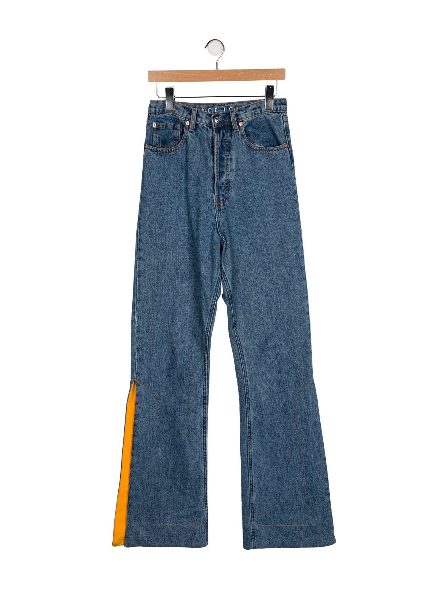 Solace London High-Rise Wide Leg Jeans