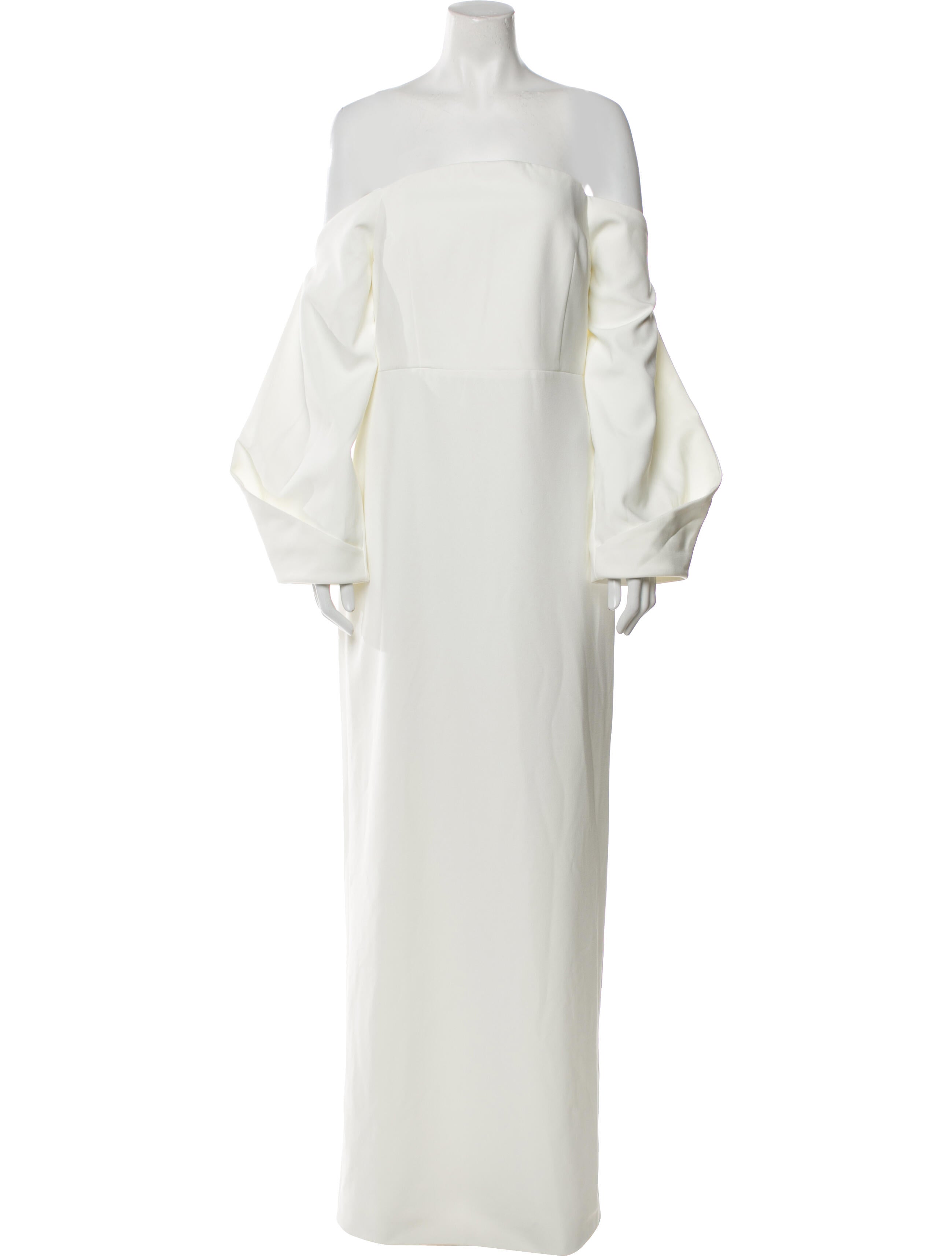 Solace London Strapless Long Dress w/ Tags