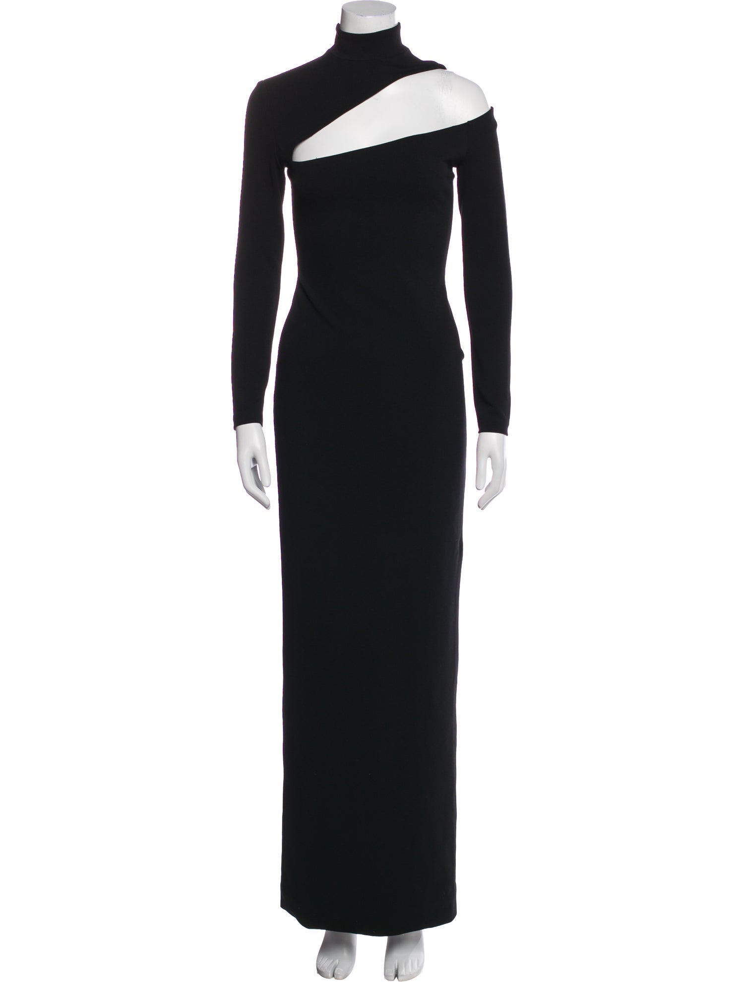 Solace London Mock Neck Long Dress