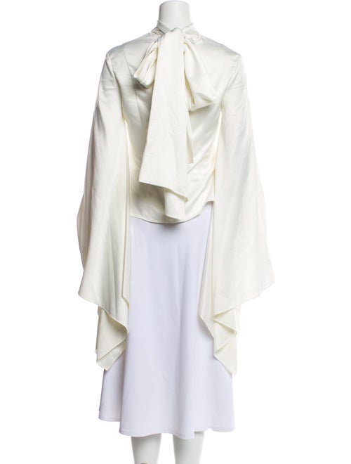 Solace London Mock Neck Long Sleeve Top