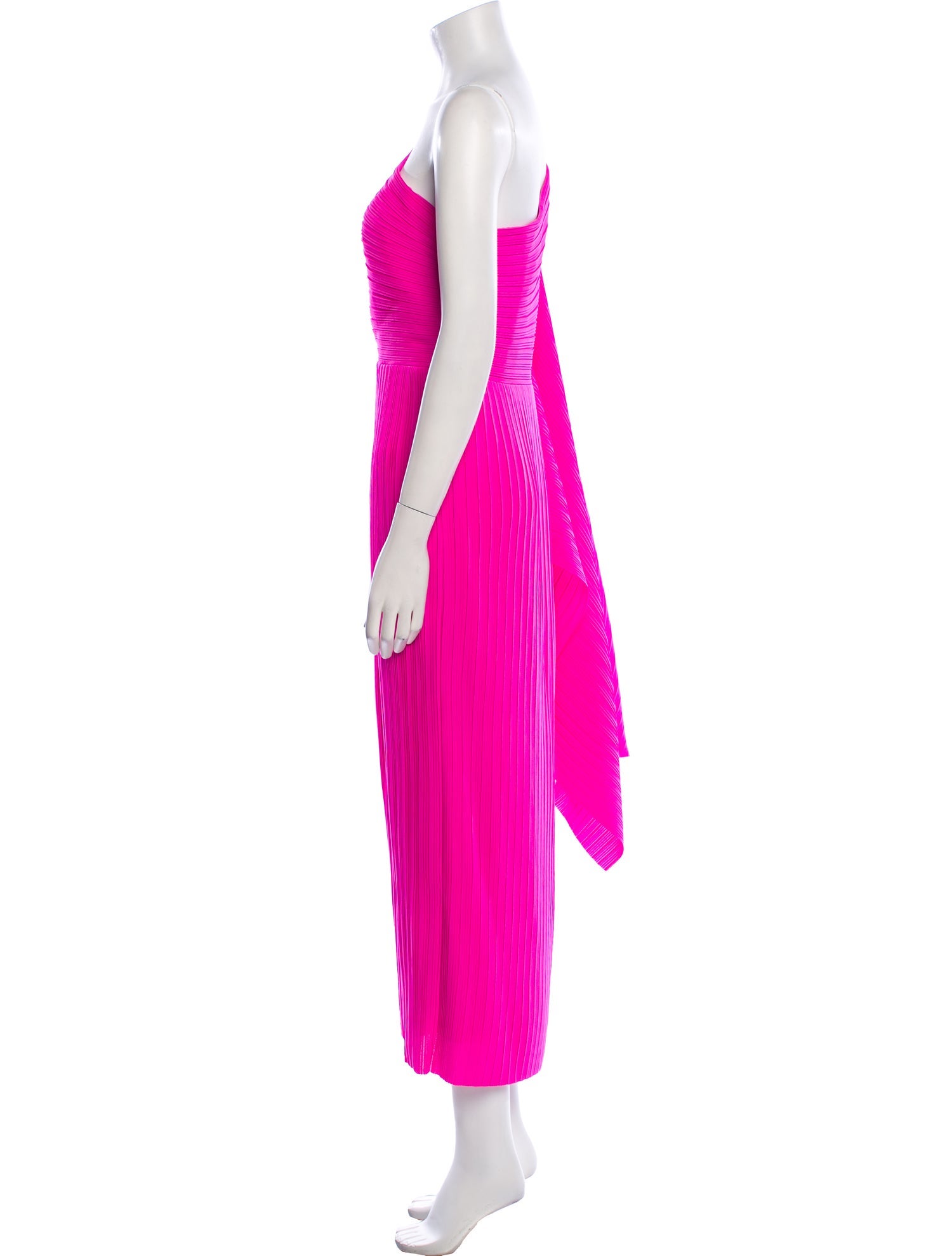 Solace London One-Shoulder Long Dress