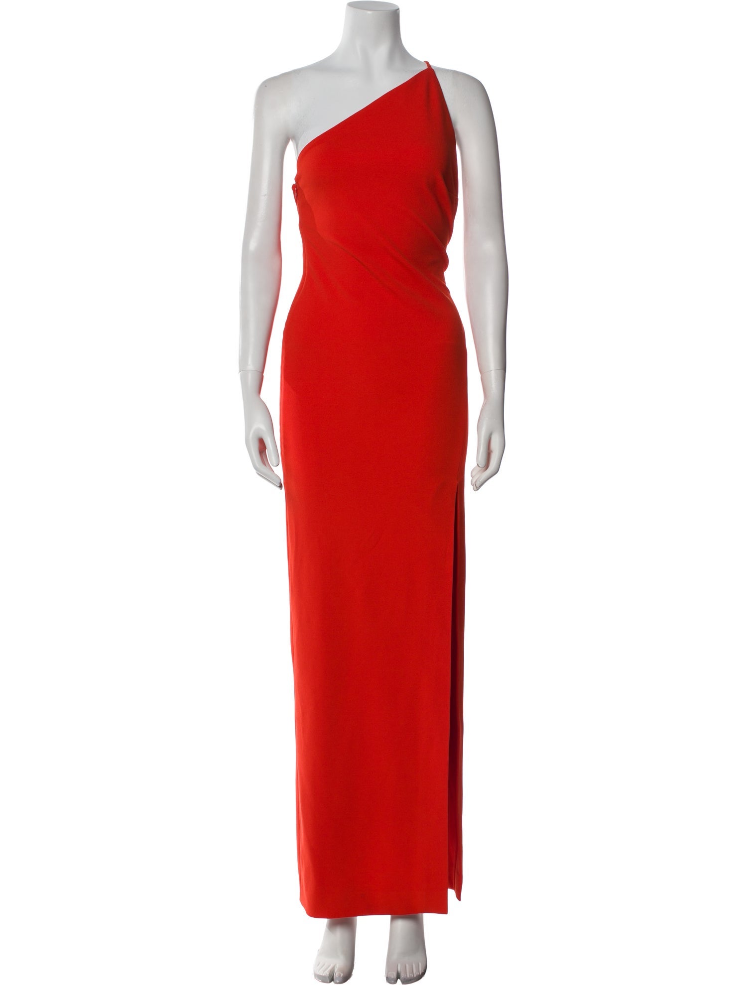 Solace London One-Shoulder Long Dress