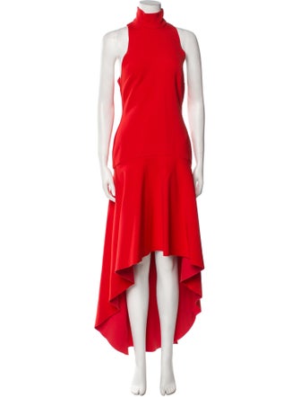 Solace London Turtleneck Midi Length Dress