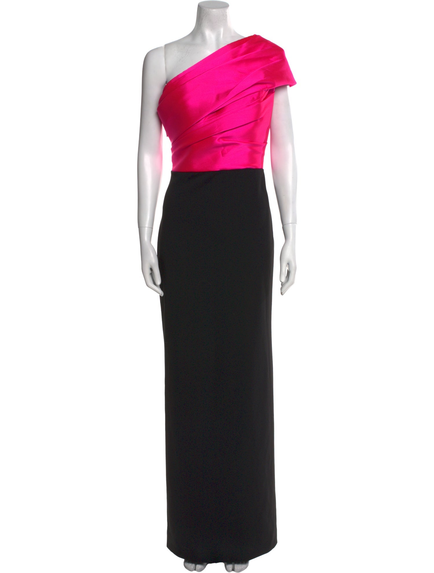 Solace London Colorblock Pattern Long Dress w/ Tags