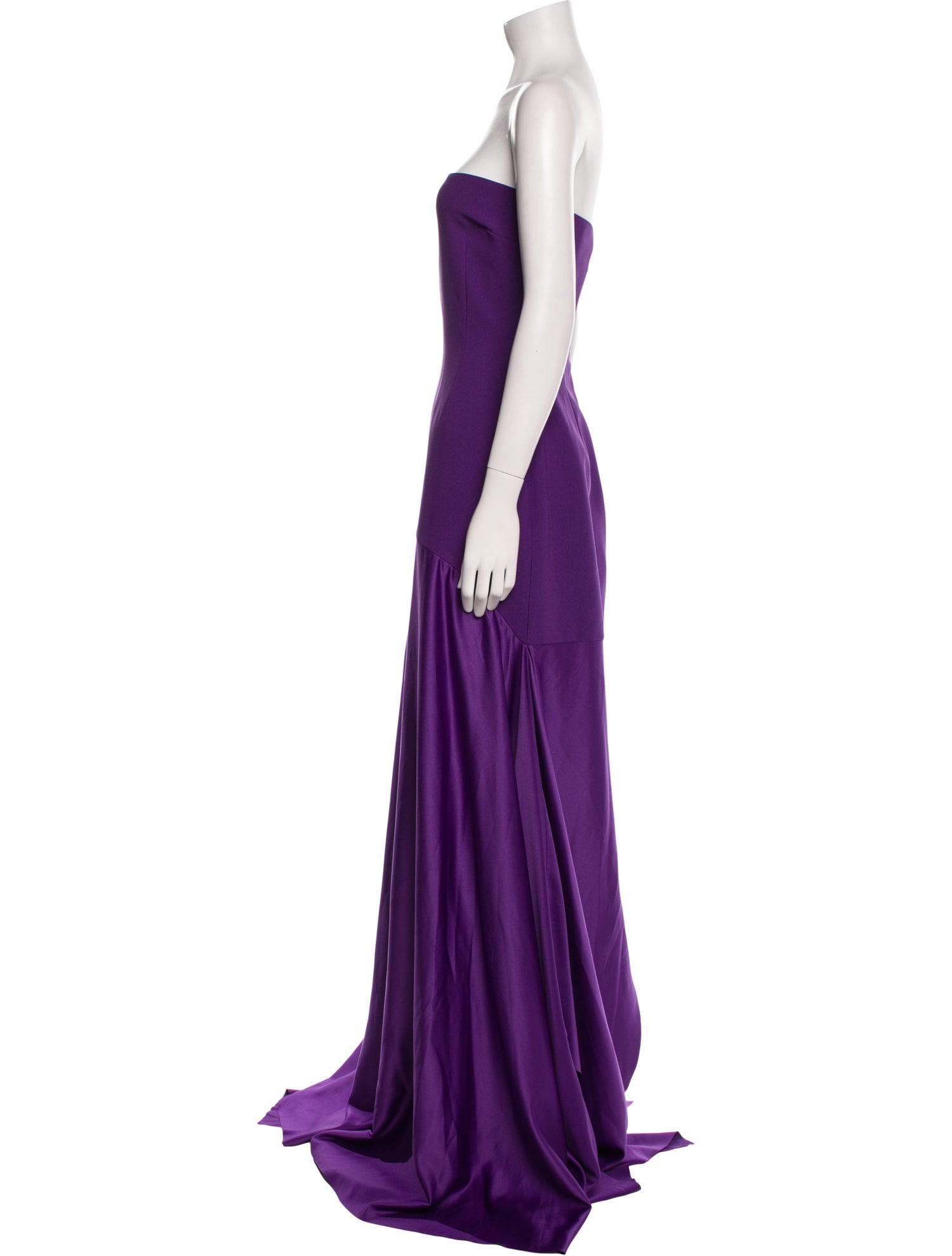 Solace London Strapless Long Dress w/ Tags