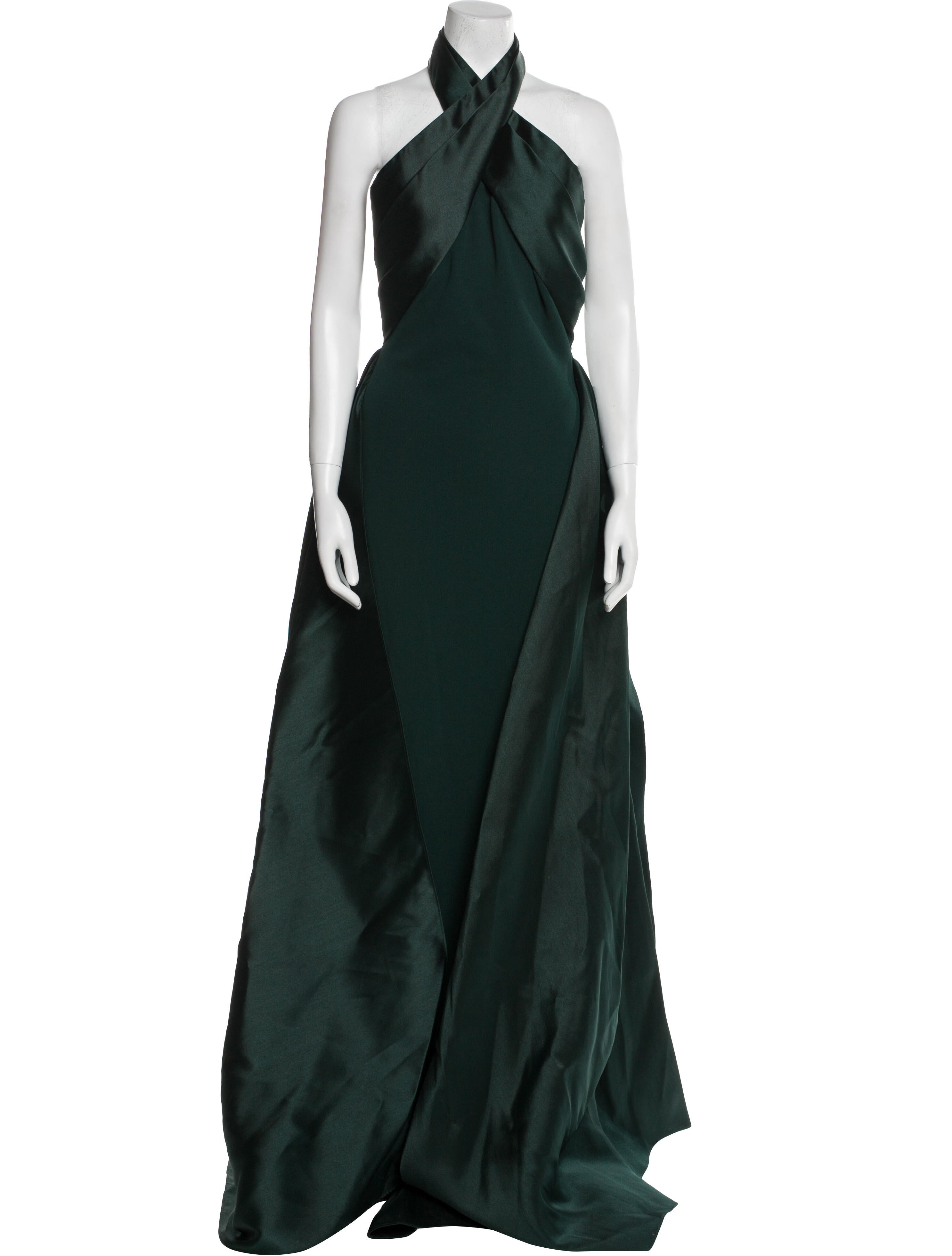 Solace London Halterneck Long Dress