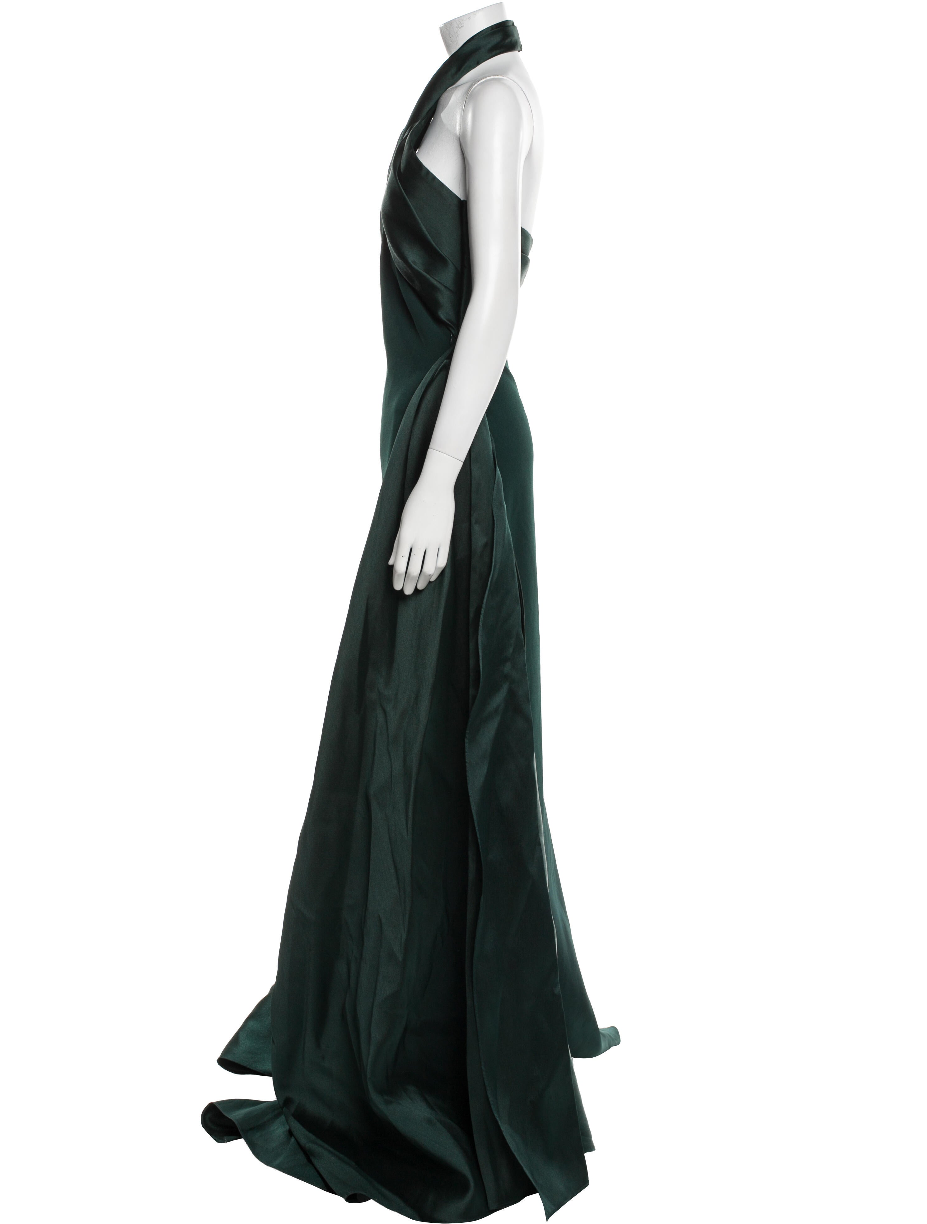 Solace London Halterneck Long Dress