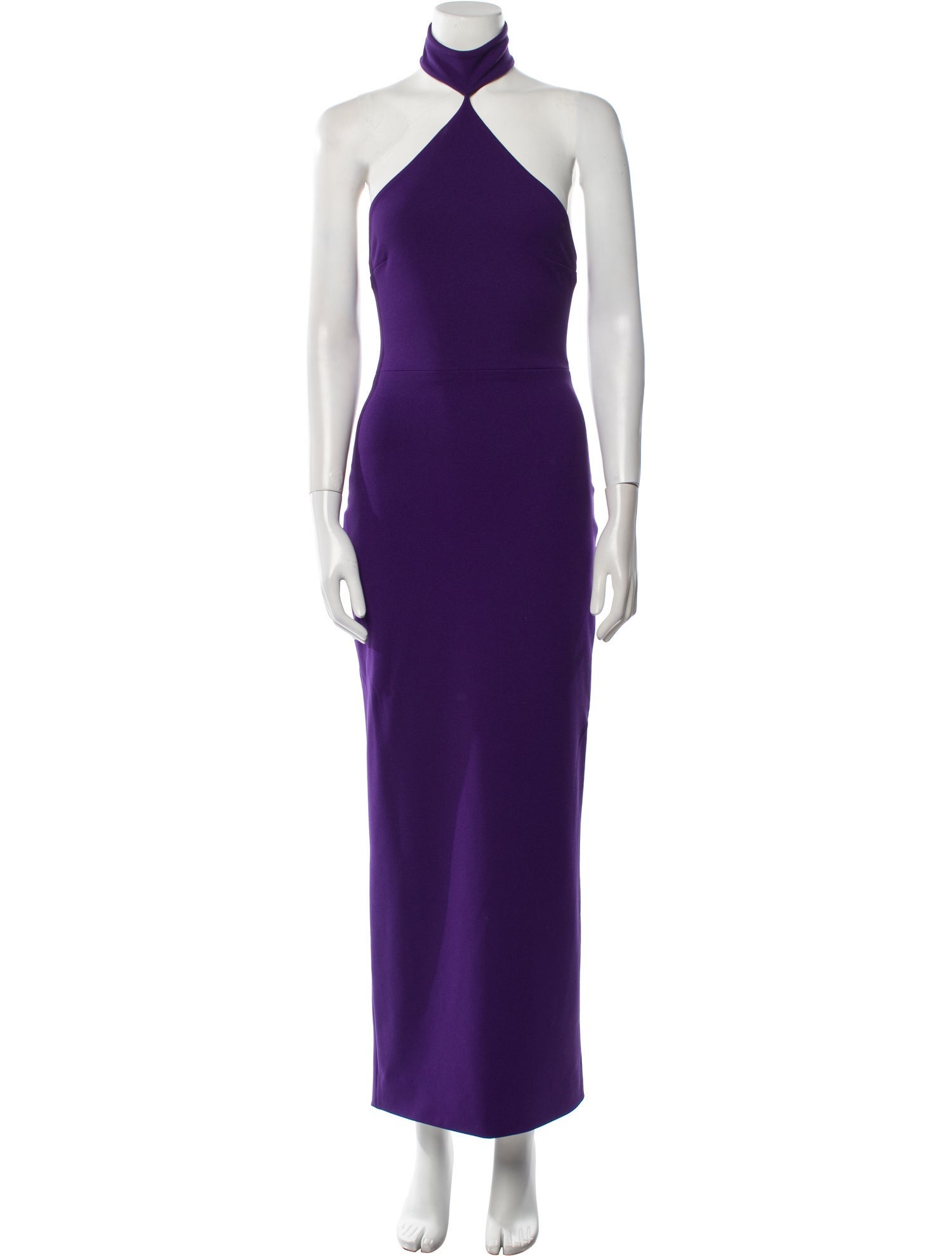 Solace London Halterneck Long Dress