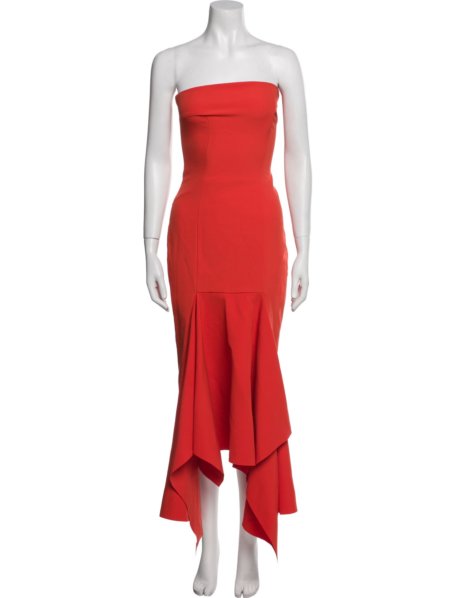 Solace London Strapless Long Dress