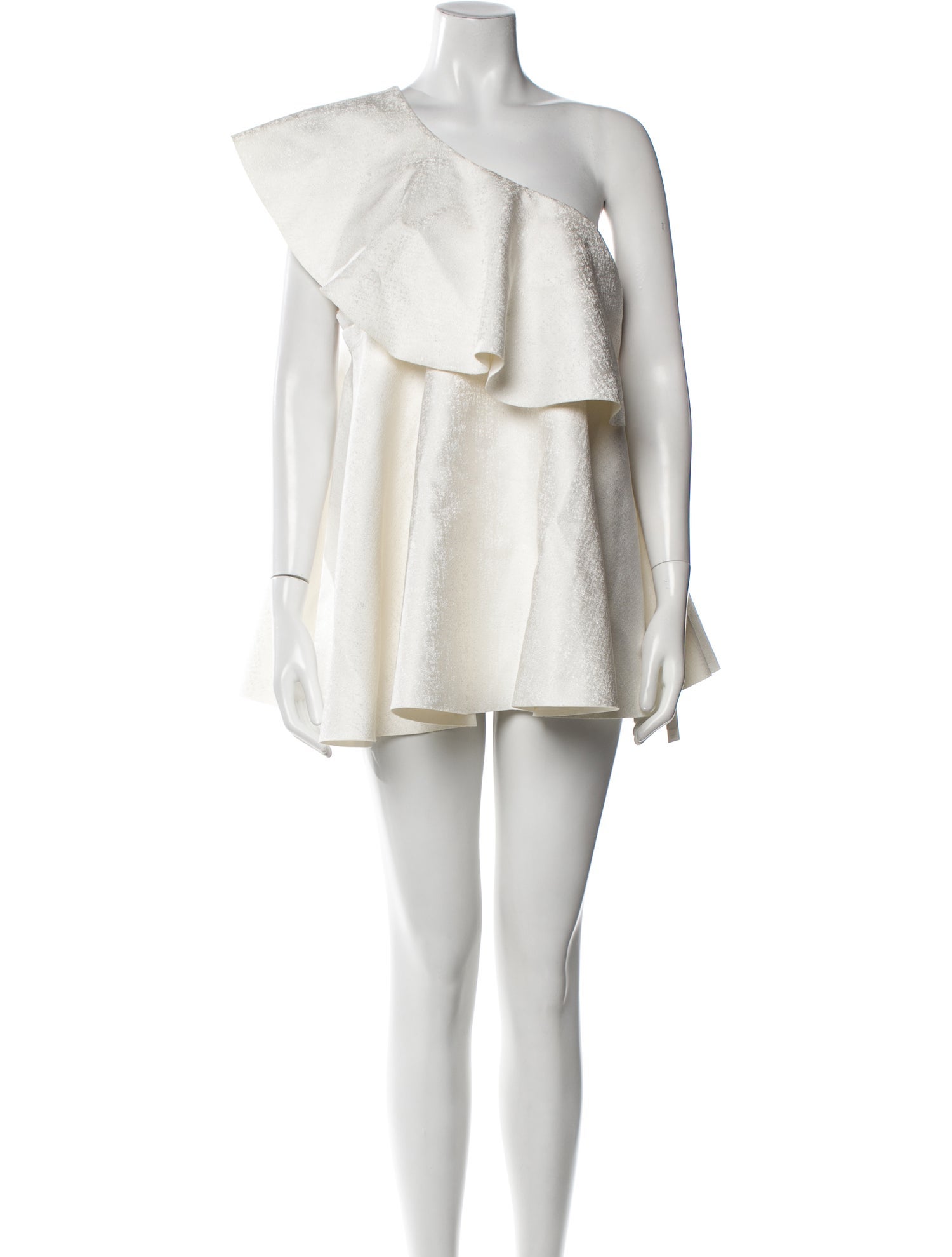 Solace London One-Shoulder Mini Dress