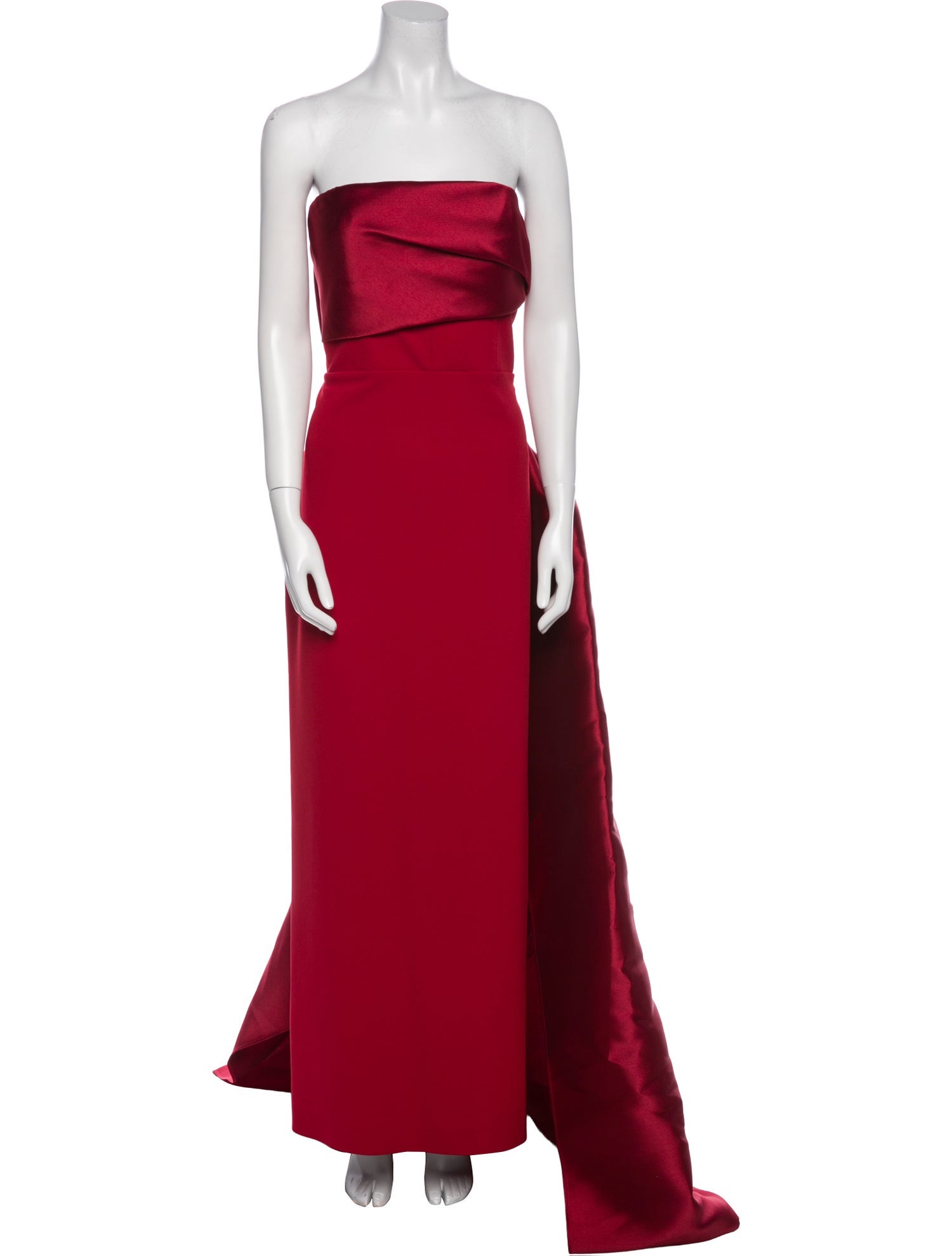 Solace London Strapless Long Dress