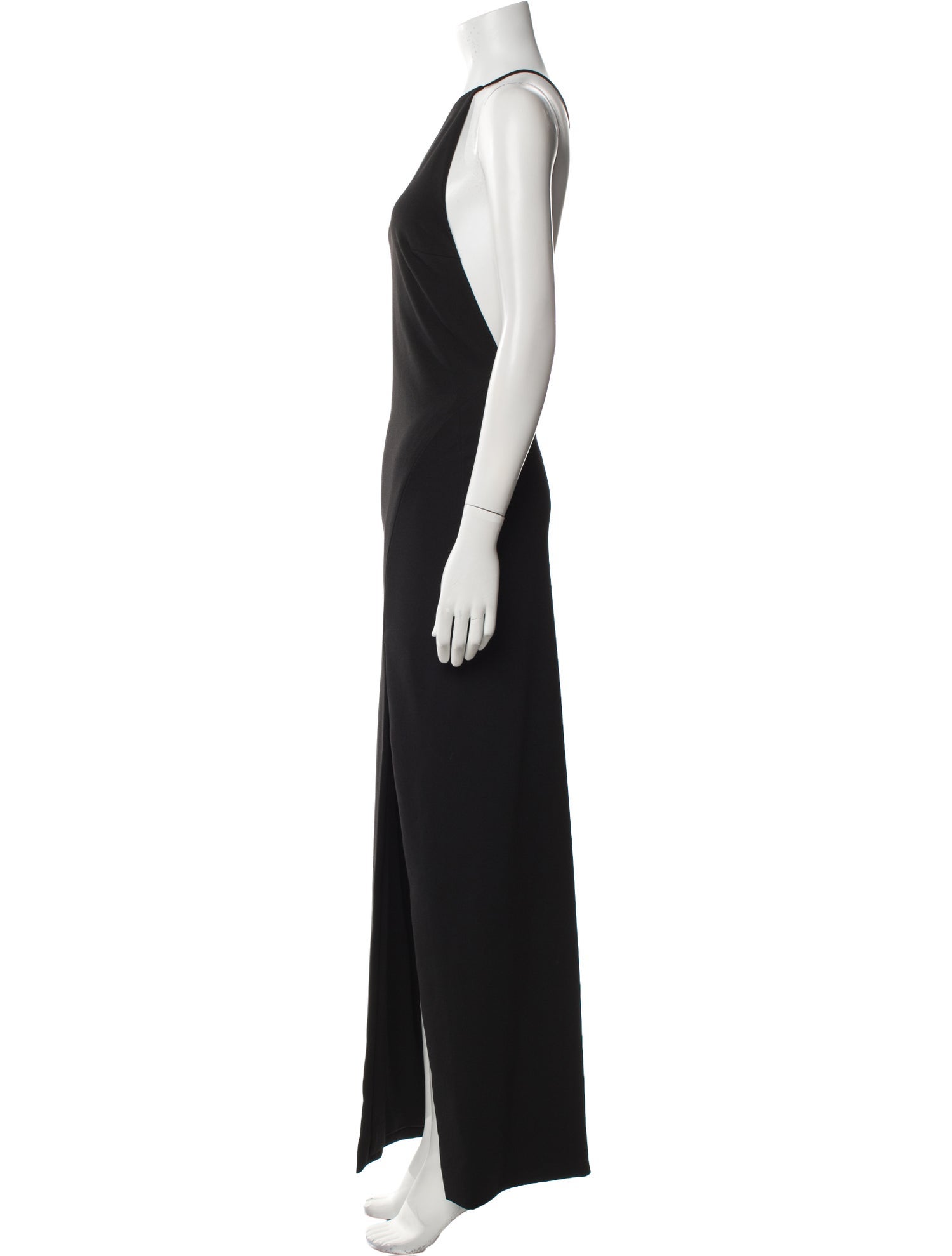 Solace London One-Shoulder Long Dress