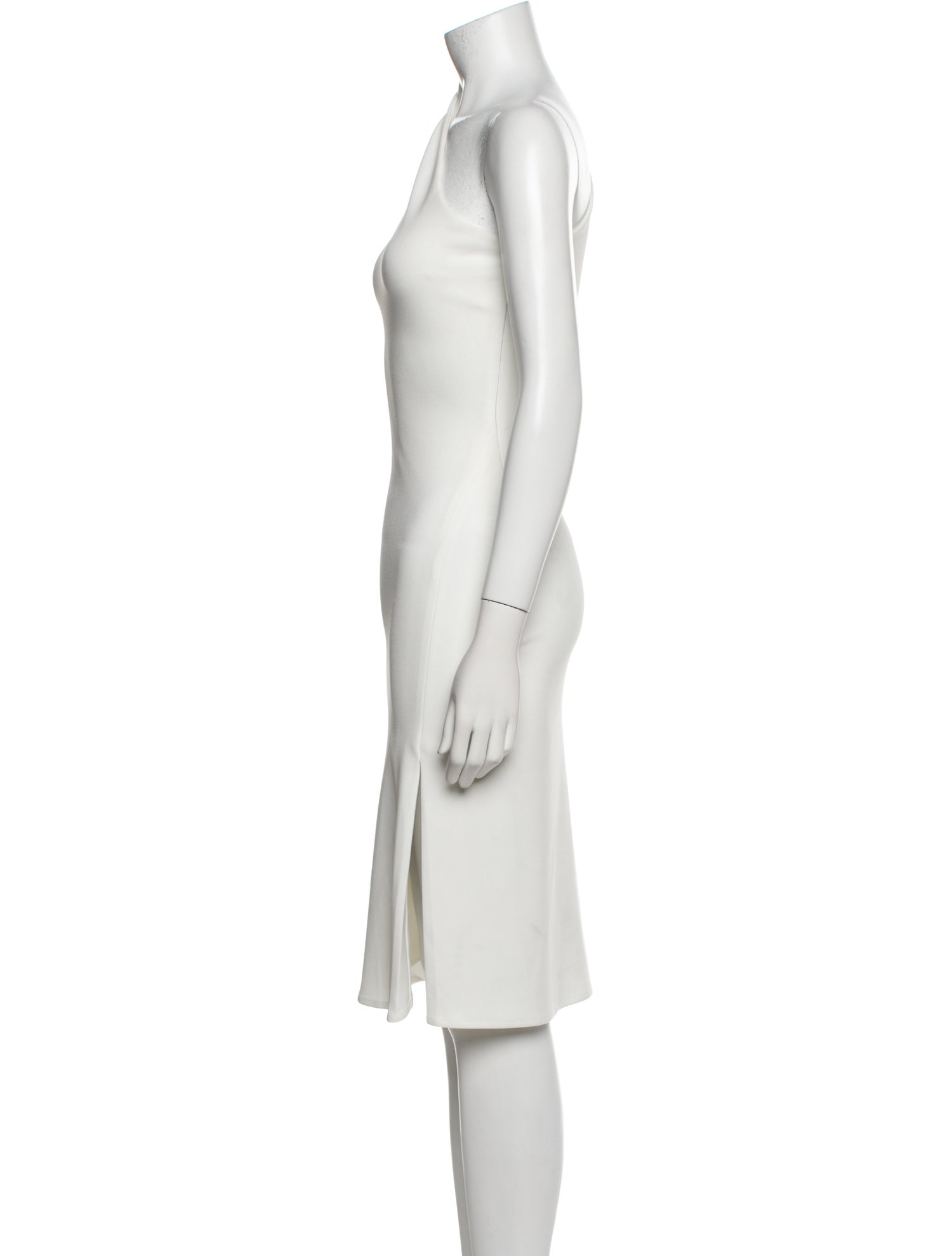 Solace London One-Shoulder Knee-Length Dress