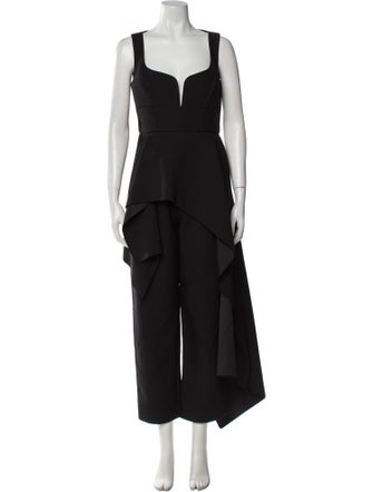 Solace London Square Neckline Jumpsuit