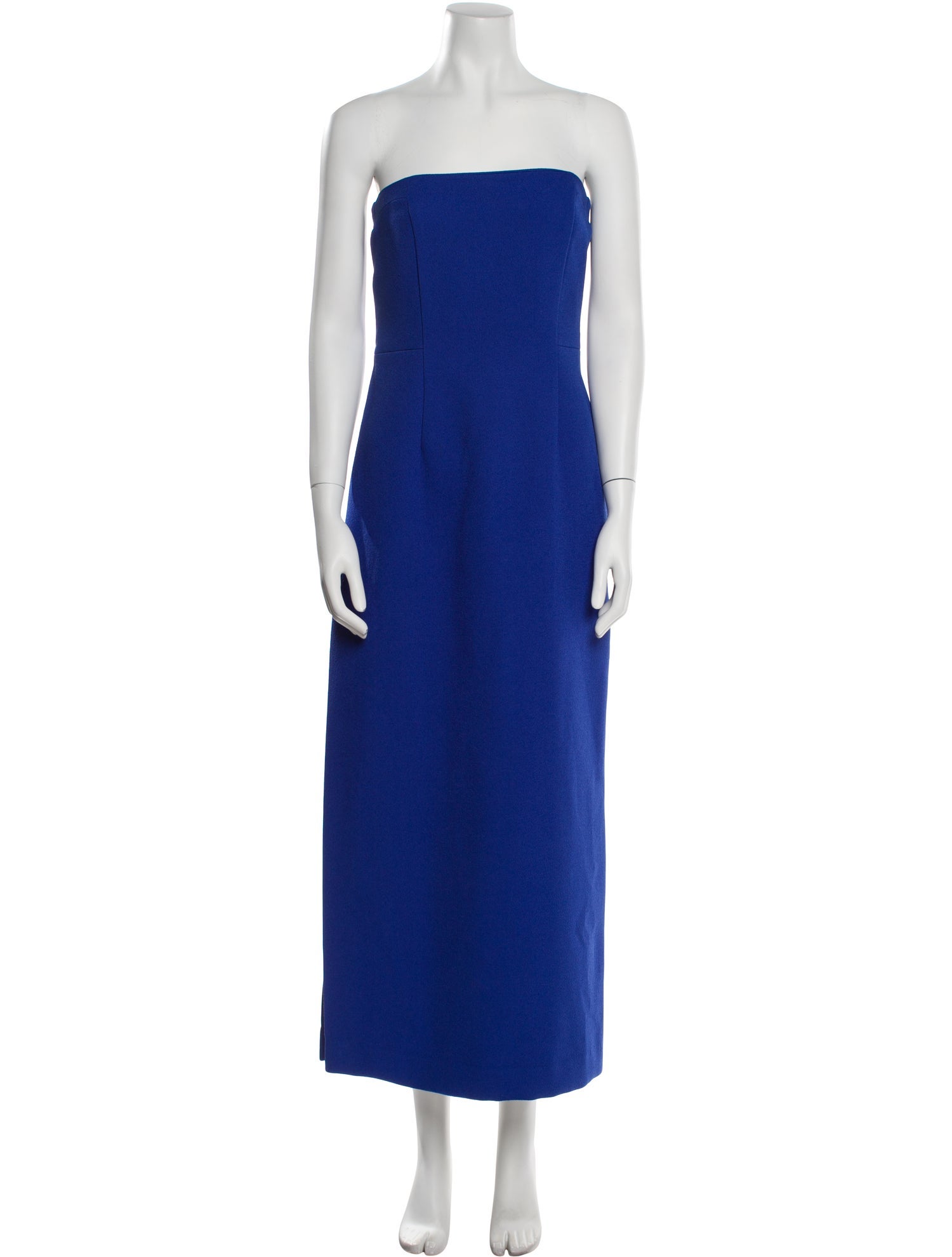 Solace London Strapless Midi Length Dress