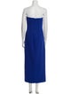 Solace London Strapless Midi Length Dress