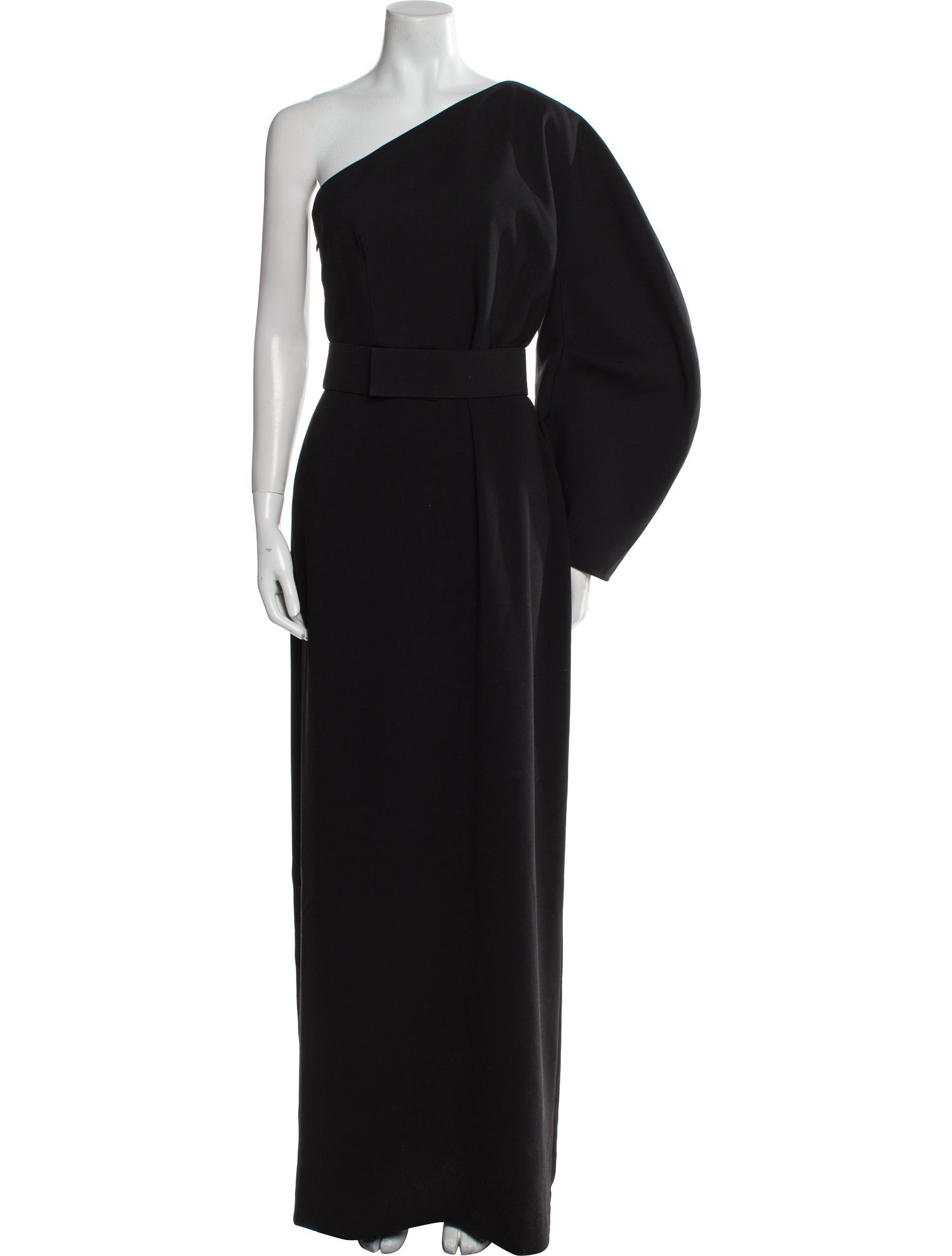 Solace London One-Shoulder Long Dress