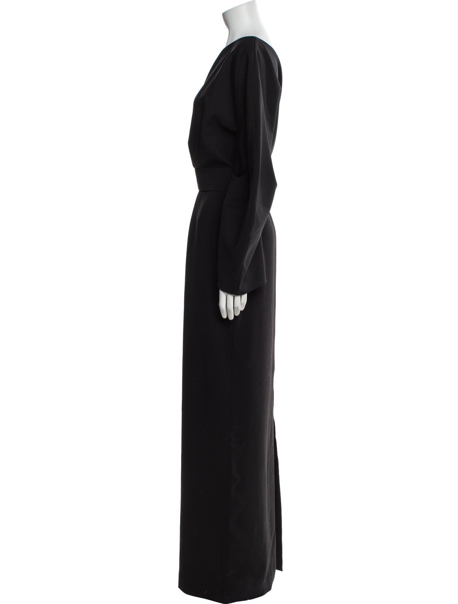 Solace London One-Shoulder Long Dress