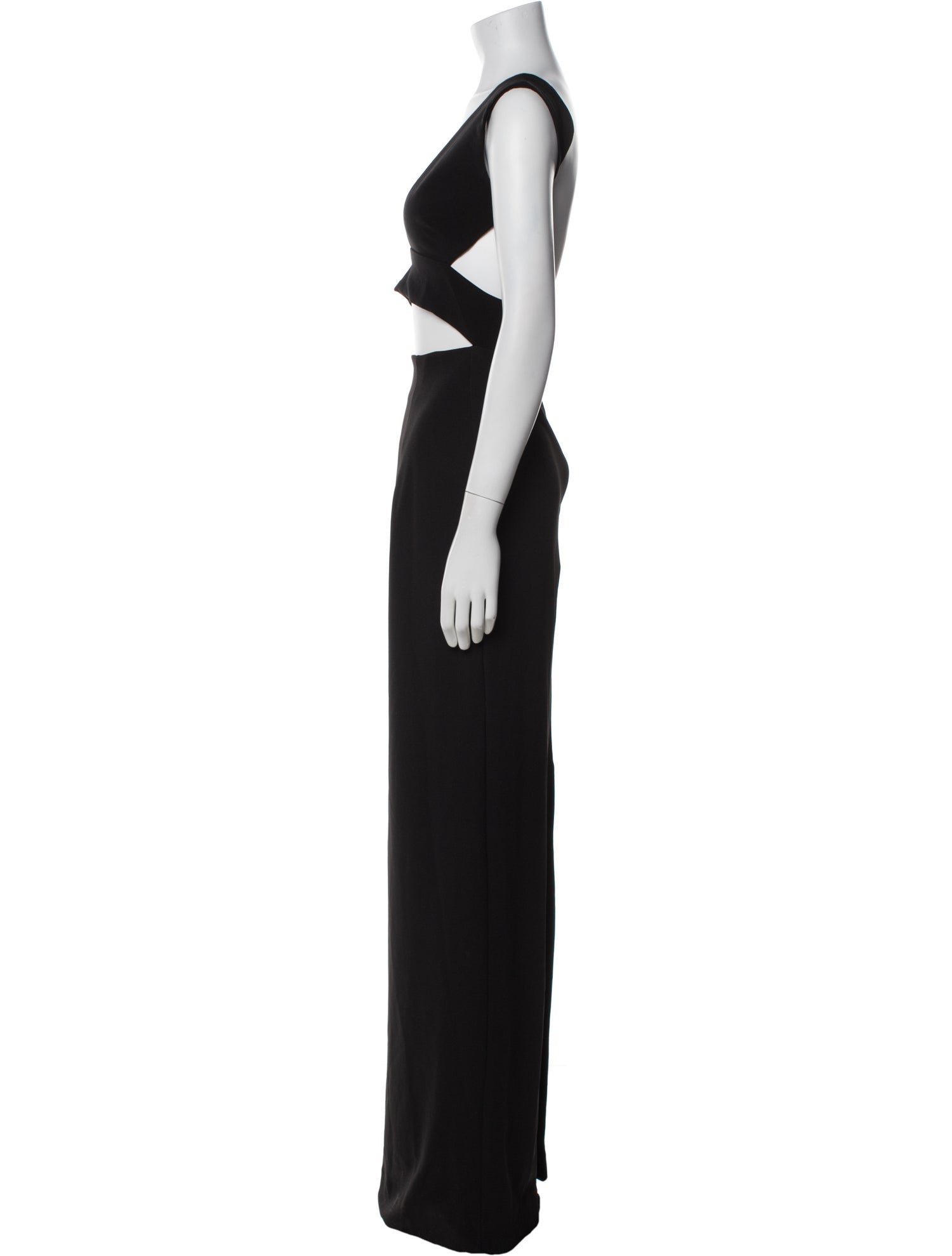 Solace London V-Neck Long Dress