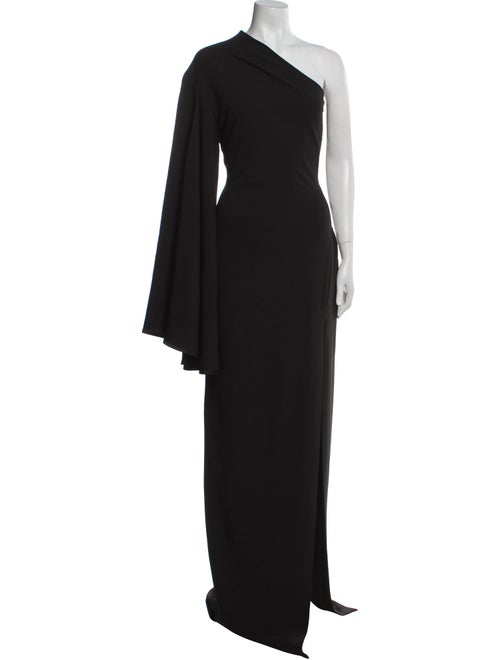 Solace London One-Shoulder Long Dress