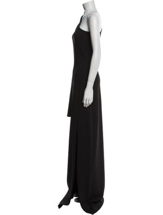 Solace London One-Shoulder Long Dress