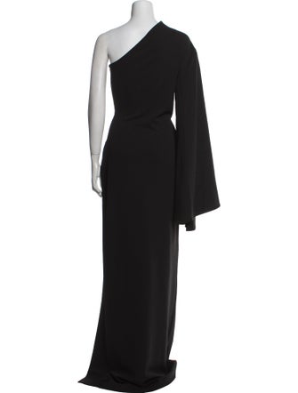 Solace London One-Shoulder Long Dress
