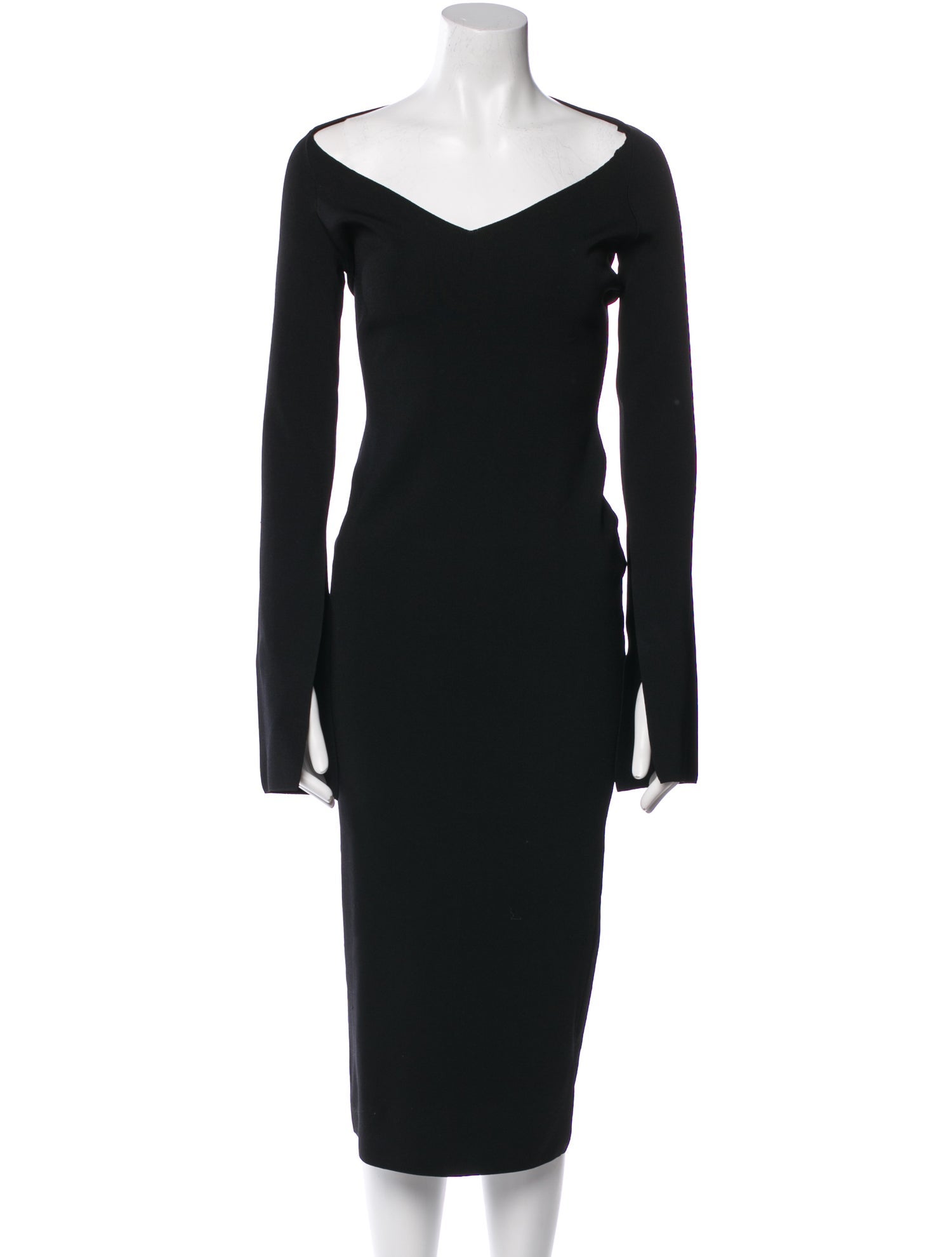 Solace London V-Neck Long Dress