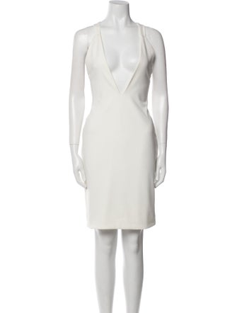 Solace London V-Neck Mini Dress