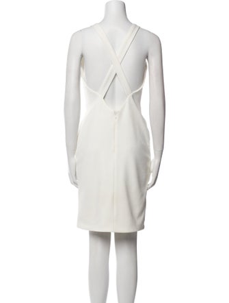 Solace London V-Neck Mini Dress