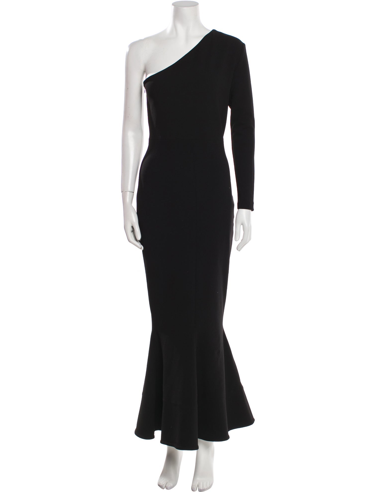 Solace London One-Shoulder Long Dress