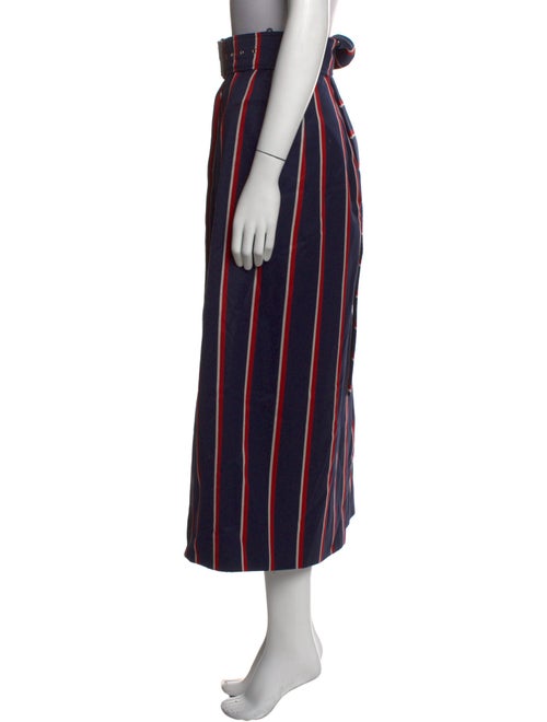 Solace London Wool Midi Length Skirt