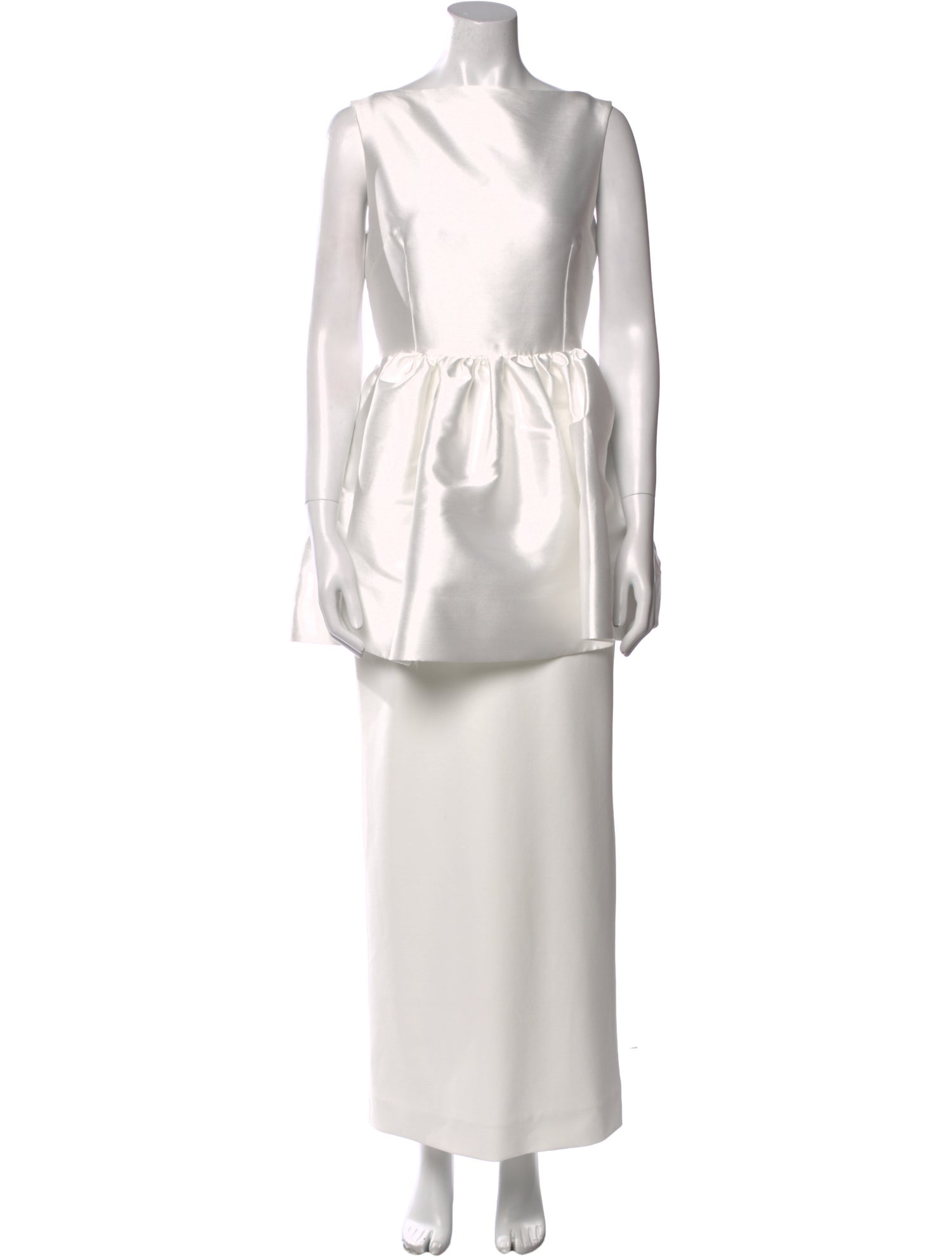 Solace London One-Shoulder Long Dress