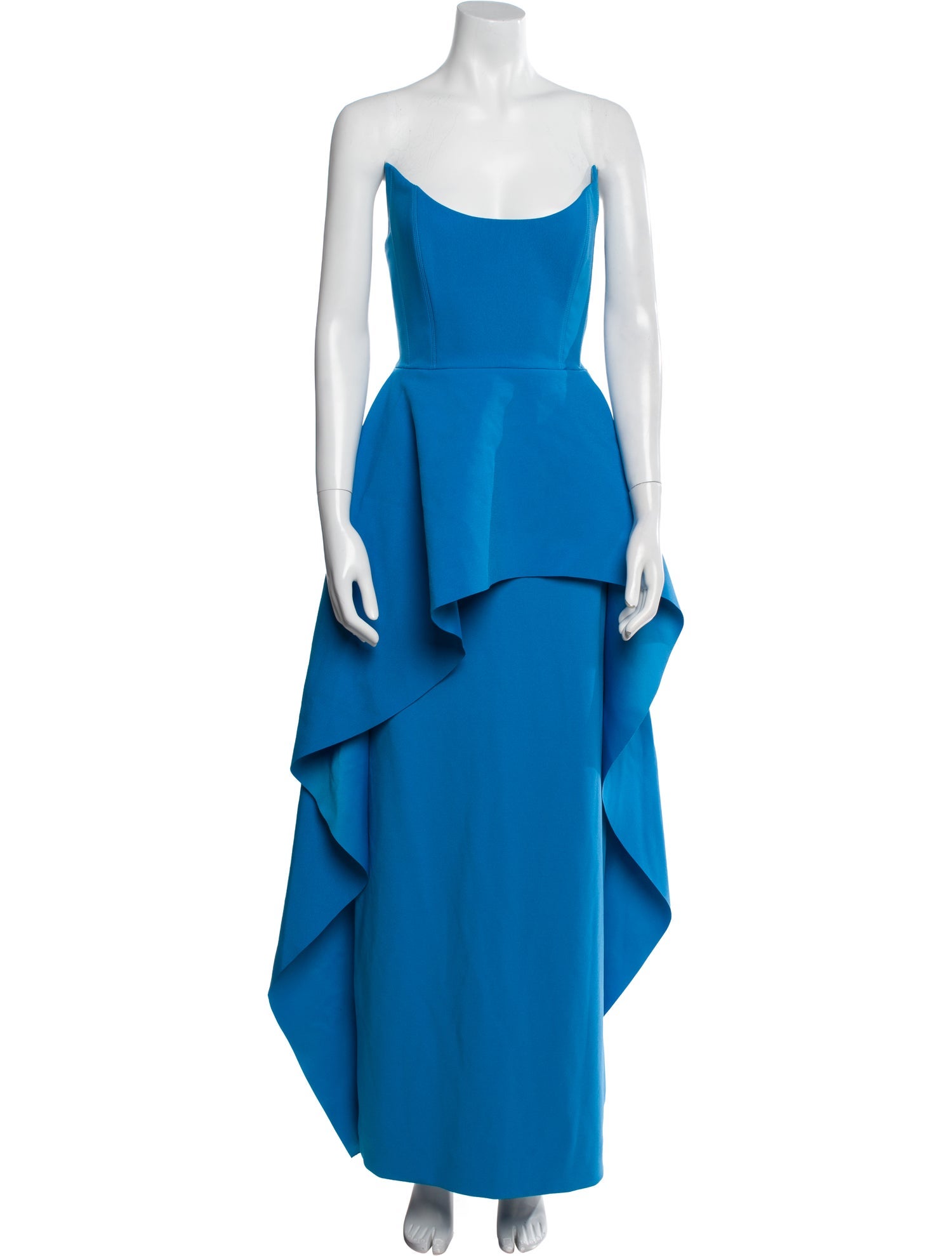 Solace London Strapless Long Dress