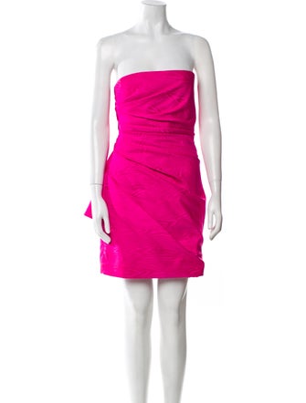 Solace London Strapless Mini Dress