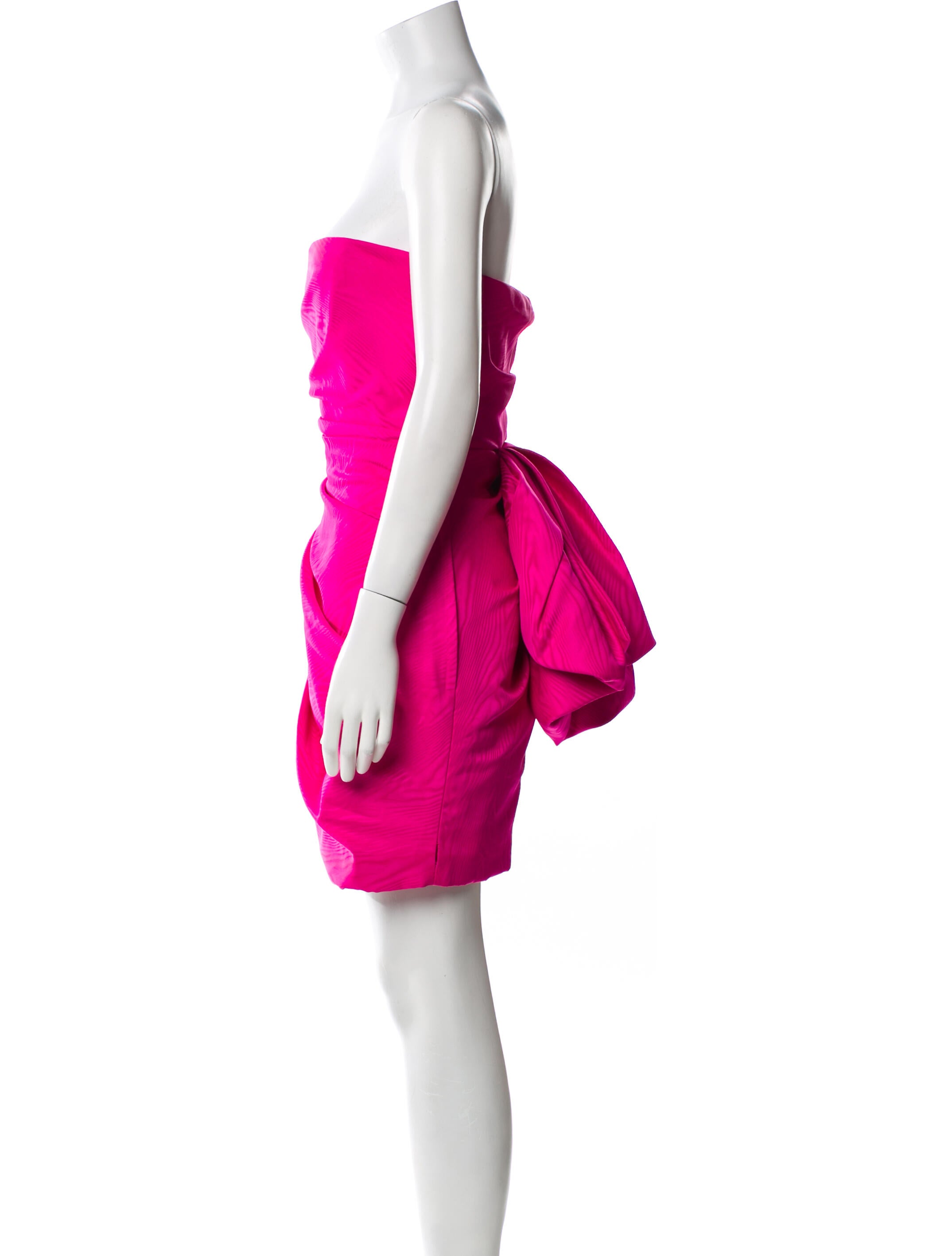 Solace London Strapless Mini Dress