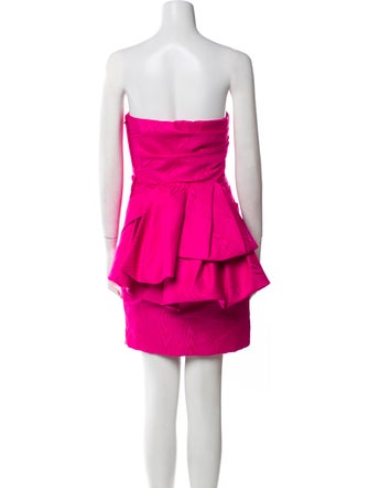 Solace London Strapless Mini Dress